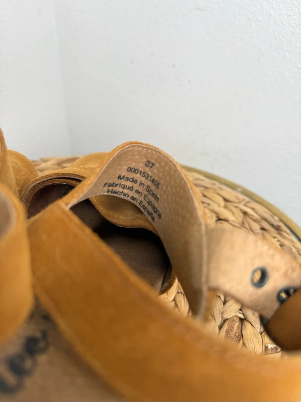 Free People Clogs Park Circle Suede Clog camel tan wooden heel lagenlook